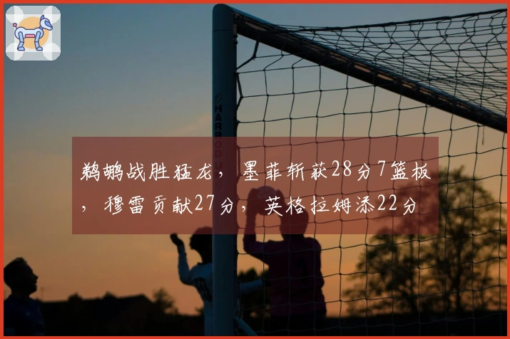 鹈鹕战胜猛龙，墨菲斩获28分7篮板，穆雷贡献27分，英格拉姆添22分